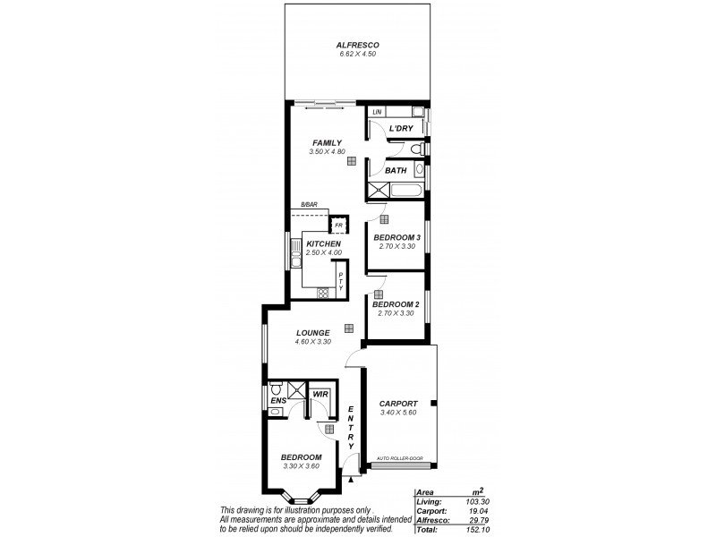 7 Glenwood Rise, Hillbank SA 5112 Floorplan