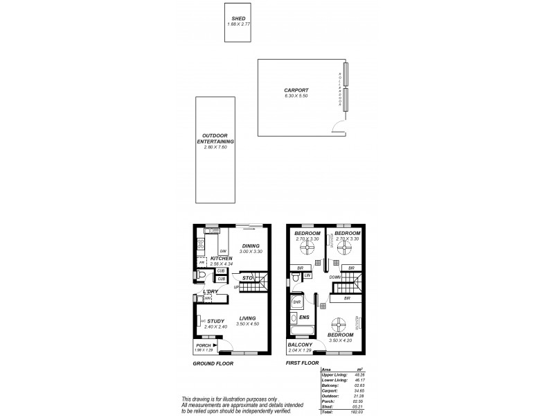 4/36-38 Debenham Crt, Greenwith SA 5125 Floorplan