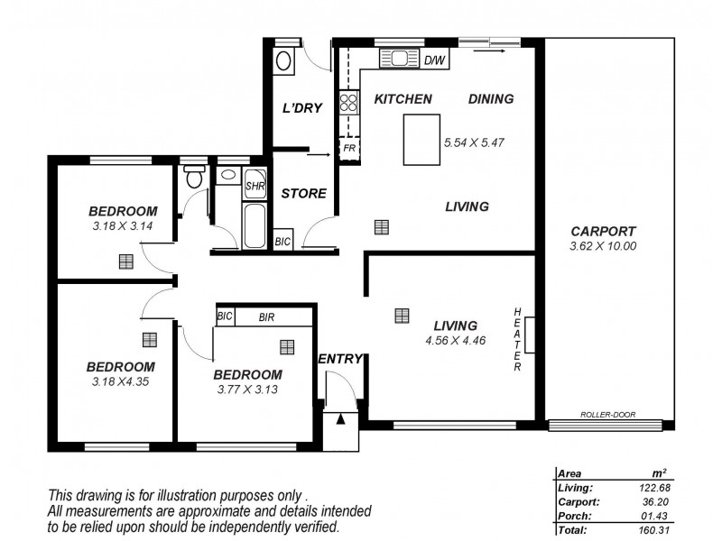6 Weerana Road, Salisbury Plain SA 5109 Floorplan