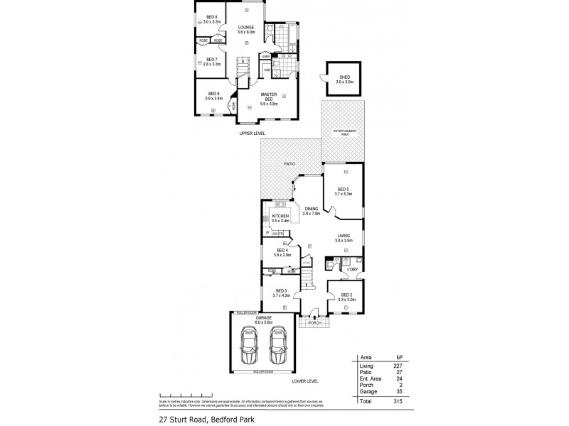 27 Sturt Road, Bedford Park SA 5042 Floorplan