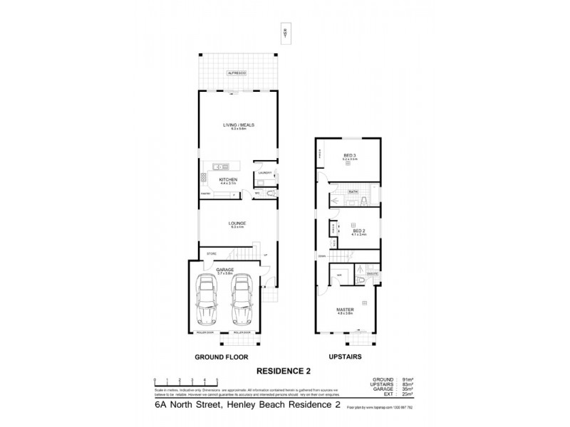 6B North Street, Henley Beach SA 5022 Floorplan