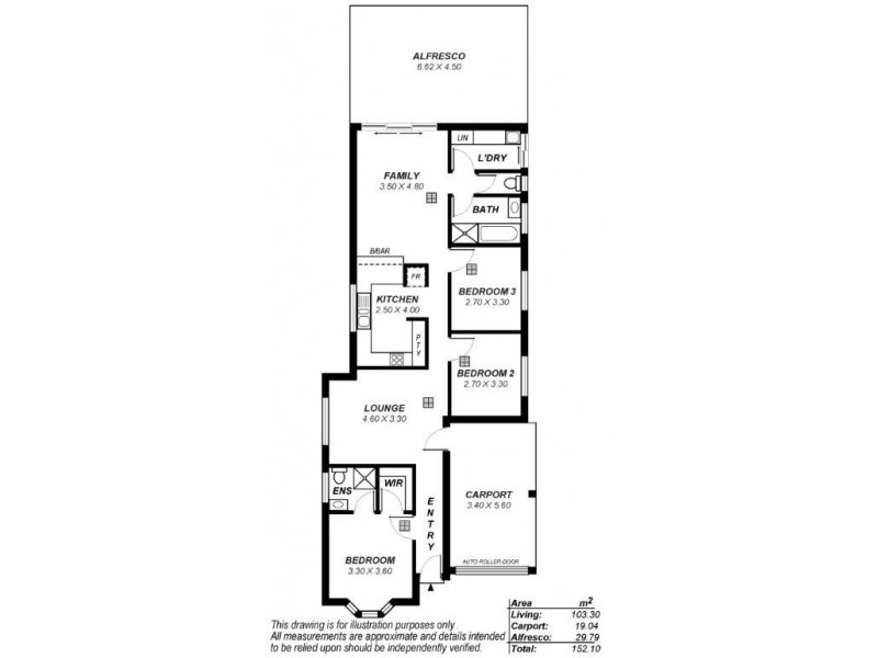 7 Glenwood Rise, Hillbank SA 5112 Floorplan