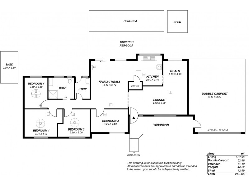 12 Riddoch Drive, Andrews Farm SA 5114 Floorplan
