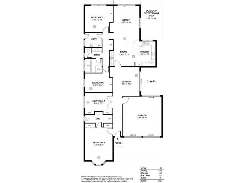 5 Paqualin Street, Hendon SA 5014 Floorplan