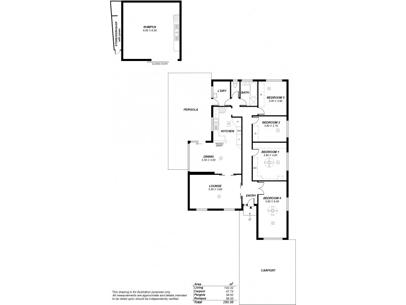 7 Isabel Court, Seaton SA 5023 Floorplan