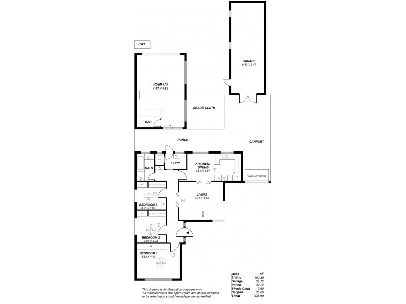 31 Shelley Avenue, Netley SA 5037 Floorplan