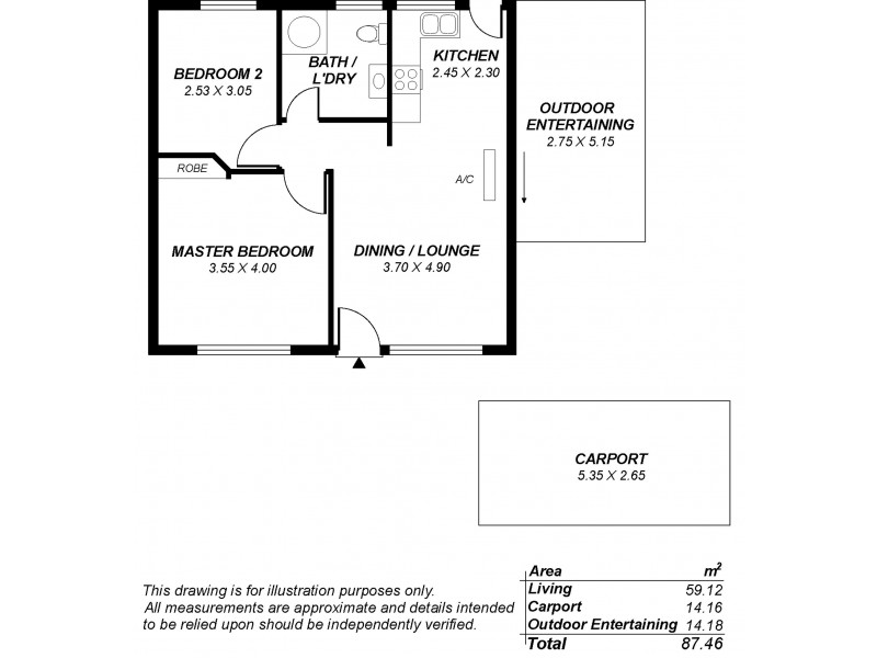 3/13 Lucas Street, Woodville South SA 5011 Floorplan