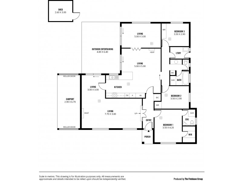 3 Scarborough Court, Wynn Vale SA 5127 Floorplan