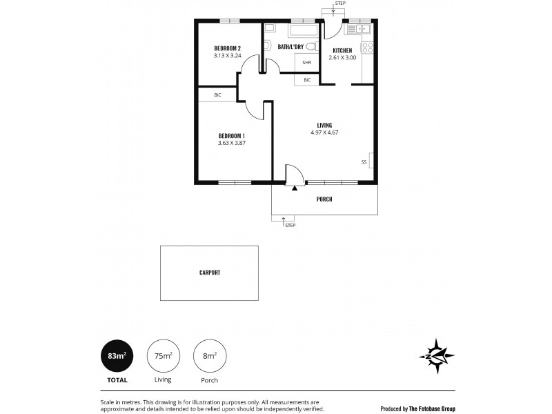 Unit 7, 5 Albert Place, Blackwood SA 5051 Floorplan