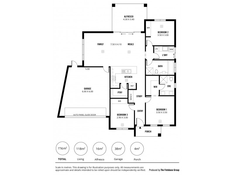 3 Sandra Avenue, Tea Tree Gully SA 5091 Floorplan
