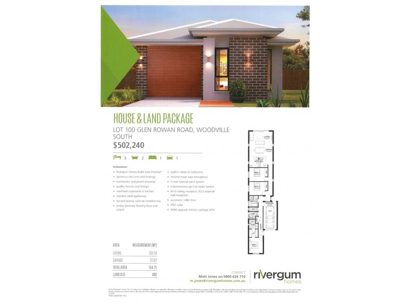 Lt 100, 23A Glen Rowan Road, Woodville South SA 5011