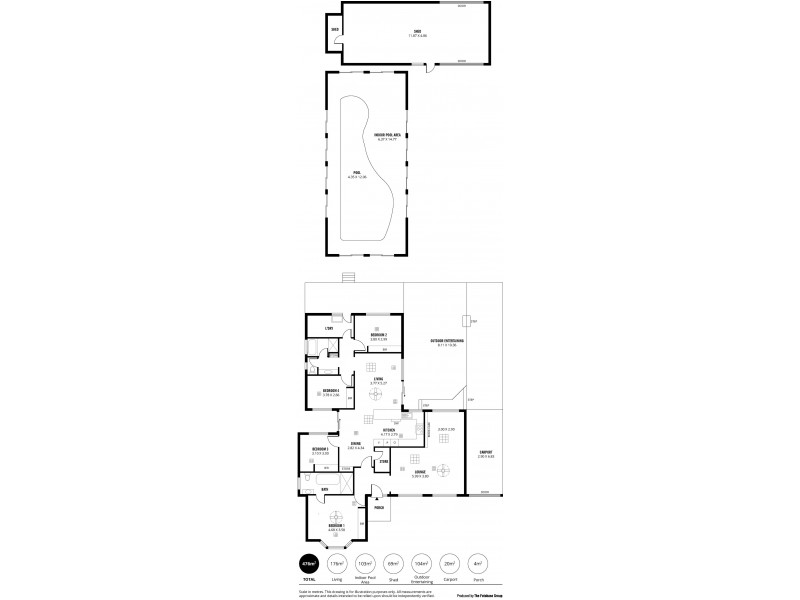 202 Chandlers Hill Road, Happy Valley SA 5159 Floorplan