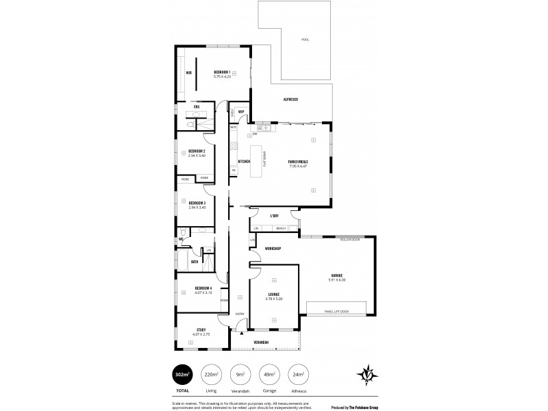 109 Halsey Road, Henley Beach South SA 5022 Floorplan