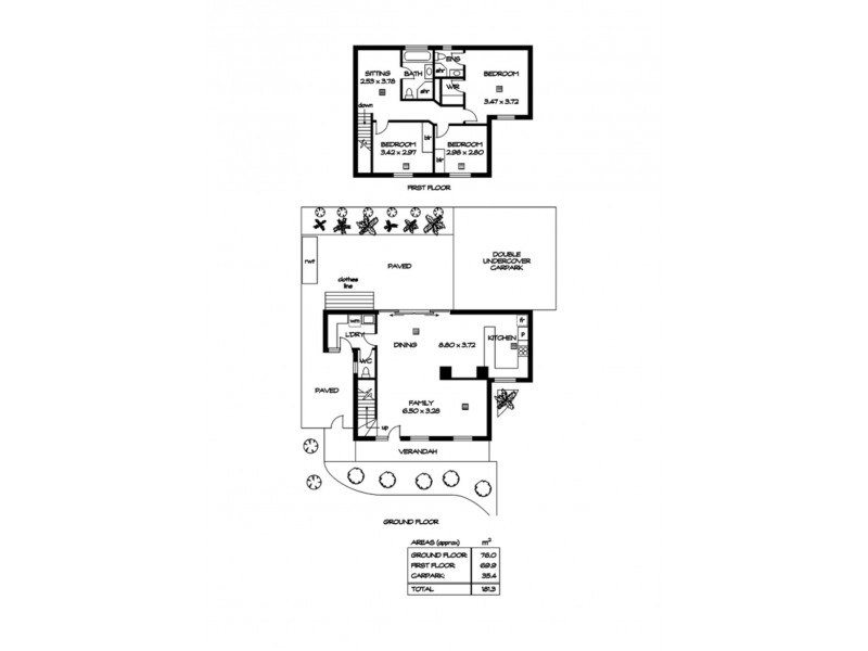 43A Kingston Avenue, Richmond SA 5033 Floorplan