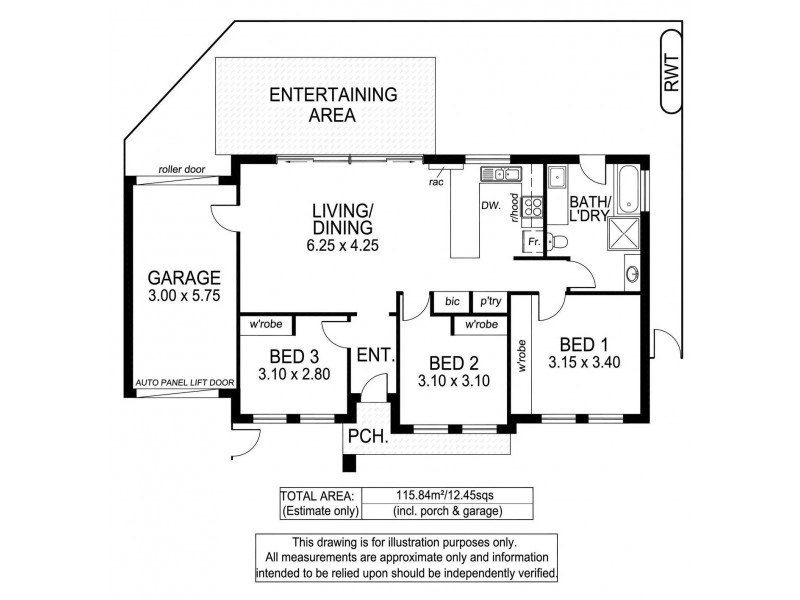 7 Byron Avenue, Clovelly Park SA 5042 Floorplan