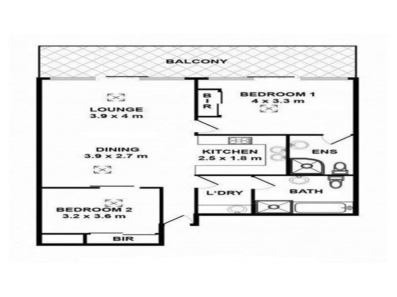 Apt. 1126, 29 Colley Terrace, Glenelg SA 5045 Floorplan