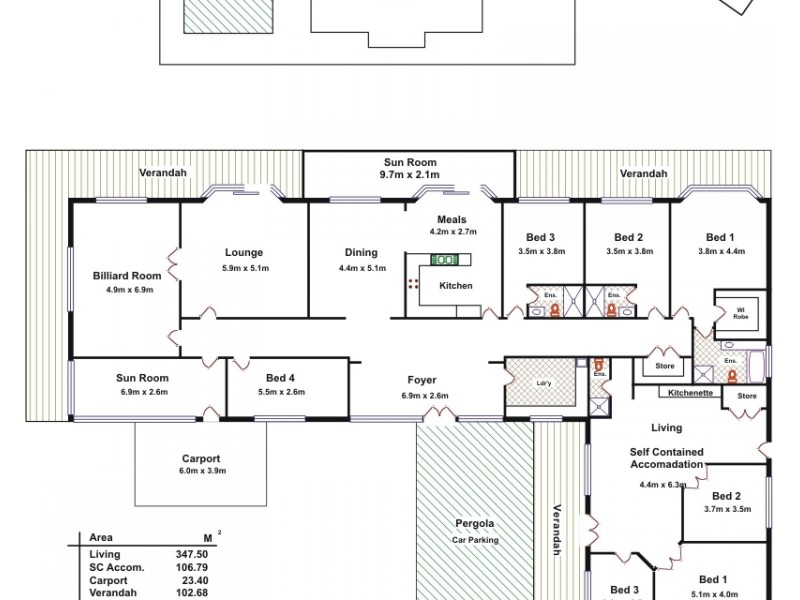 55 Butler Rise, Waitpinga SA 5211 Floorplan