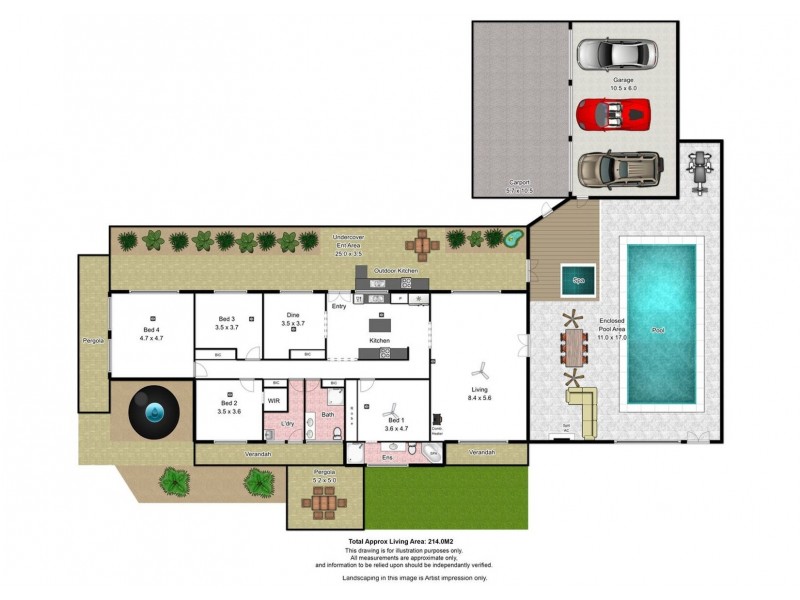 112 Adelaide Place, Currency Creek SA 5214 Floorplan