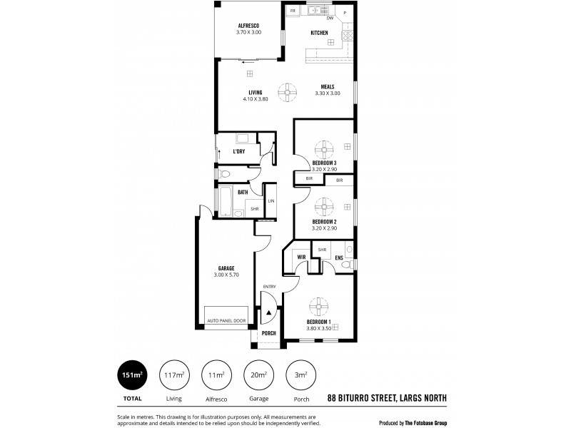 88 Biturro Street, Largs North SA 5016 Floorplan