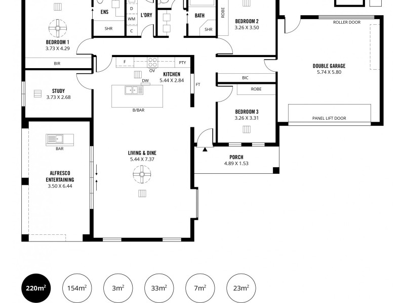 3A Burnley Street, Fulham SA 5024 Floorplan