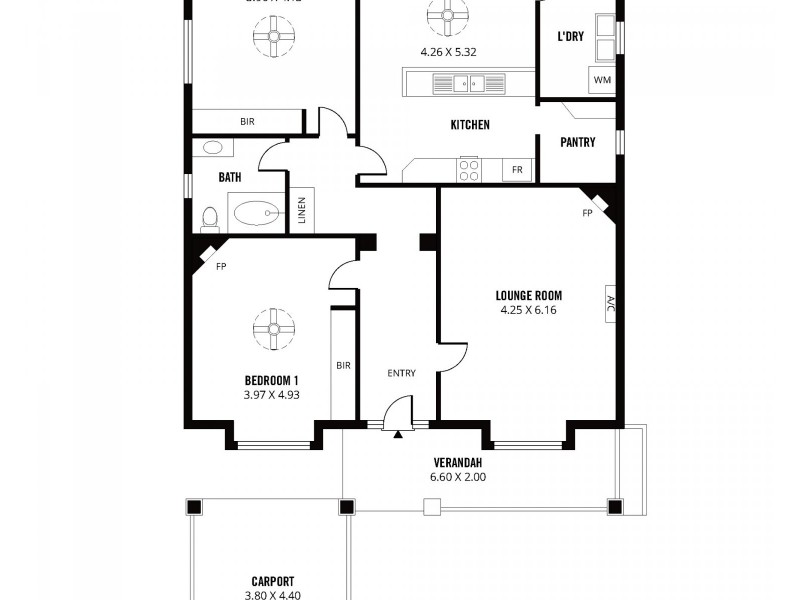 1/9 Herbert Road, West Croydon SA 5008 Floorplan
