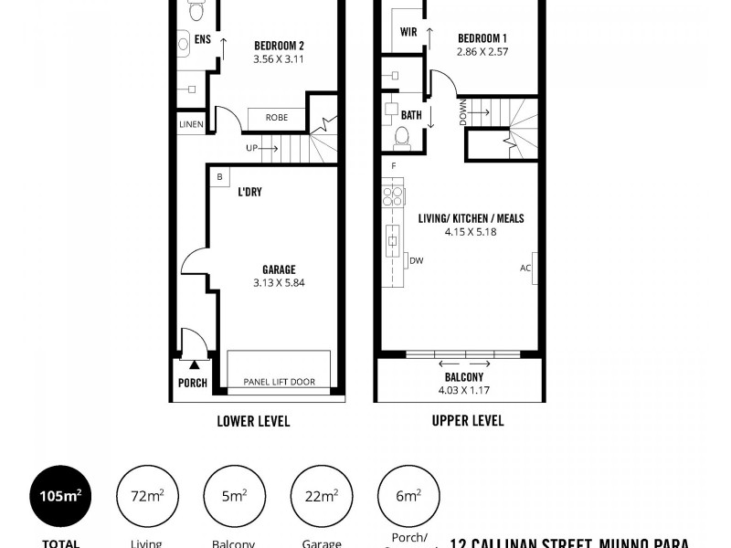 12 Callinan Street, Munno Para SA 5115 Floorplan
