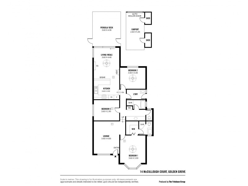 14 McCullough Court, Golden Grove SA 5125 Floorplan