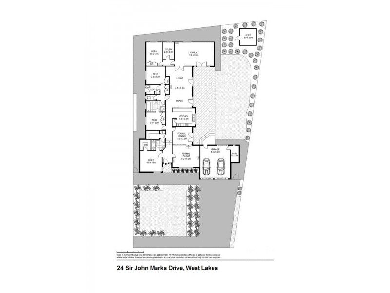 24 Sir John Marks Drive, West Lakes SA 5021 Floorplan