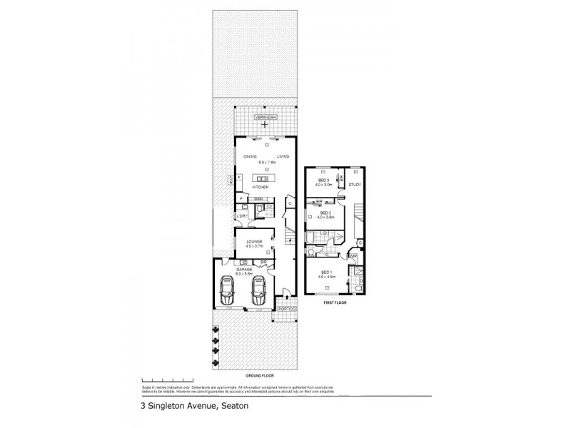 3 Singleton Avenue, Seaton SA 5023 Floorplan