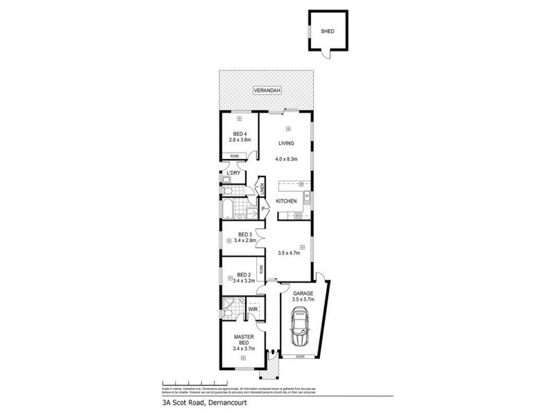 3A Scot Road, Dernancourt SA 5075 Floorplan