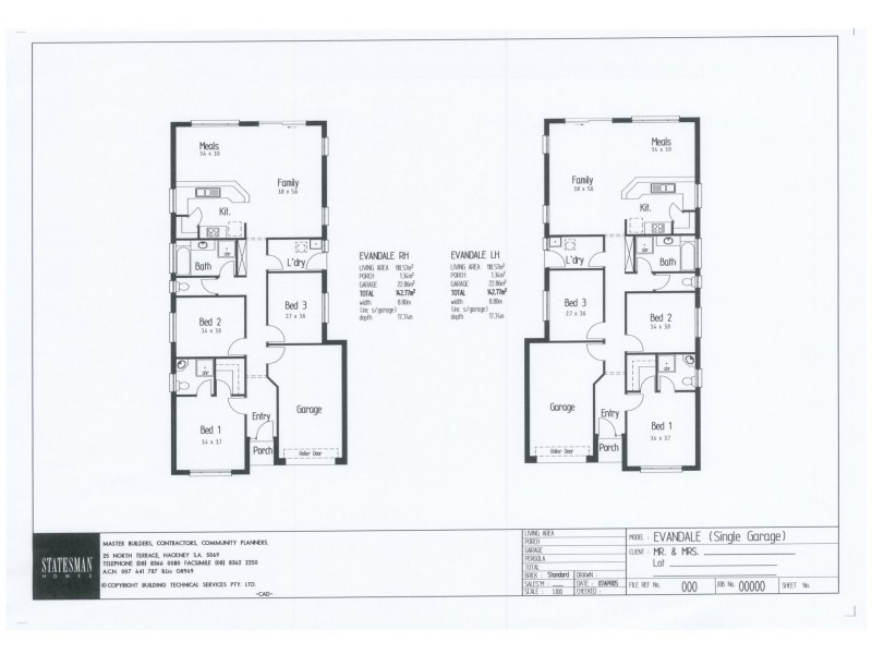 Lot 1, 6 Stewart Street, Glanville SA 5015 Floorplan