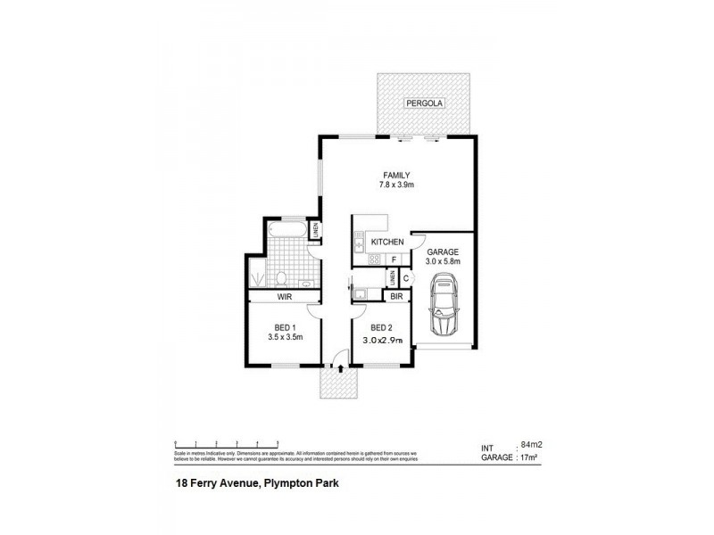 18 Ferry Avenue, Plympton Park SA 5038 Floorplan
