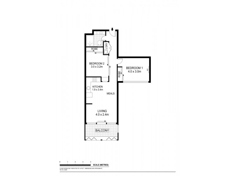 Apt 520 185 Morphett Street, Adelaide SA 5000 Floorplan