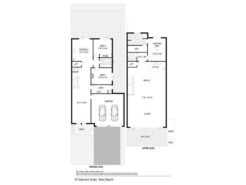 40 Seaview Road, West Beach SA 5024 Floorplan