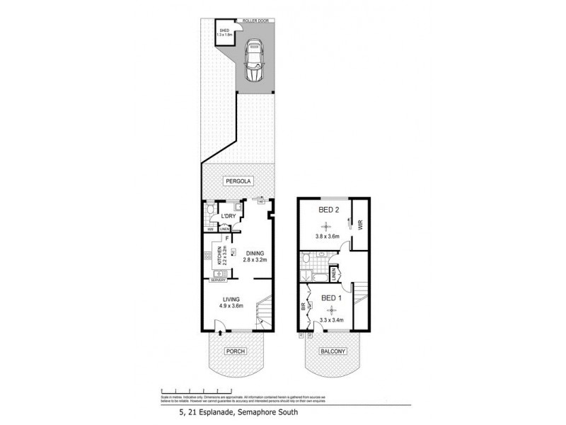 5/ 21 Esplanade, Semaphore South SA 5019 Floorplan