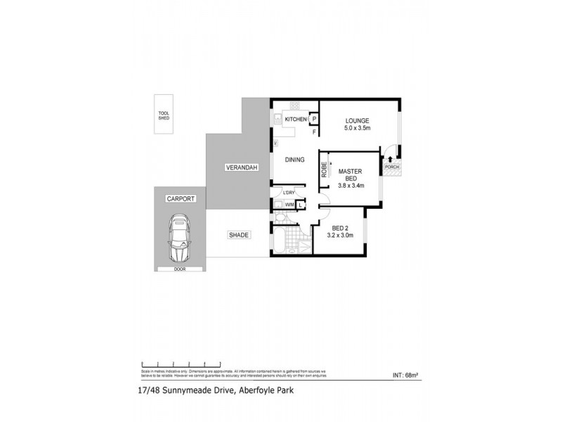 17/48 Sunnymeade Drive, Aberfoyle Park SA 5159 Floorplan