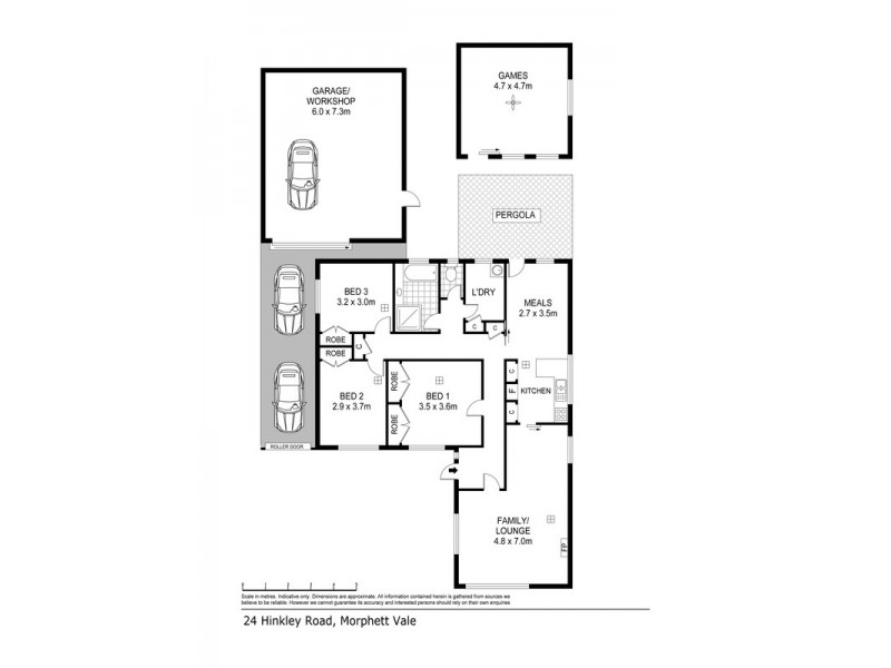 24 Hinkley Road, Morphett Vale SA 5162 Floorplan