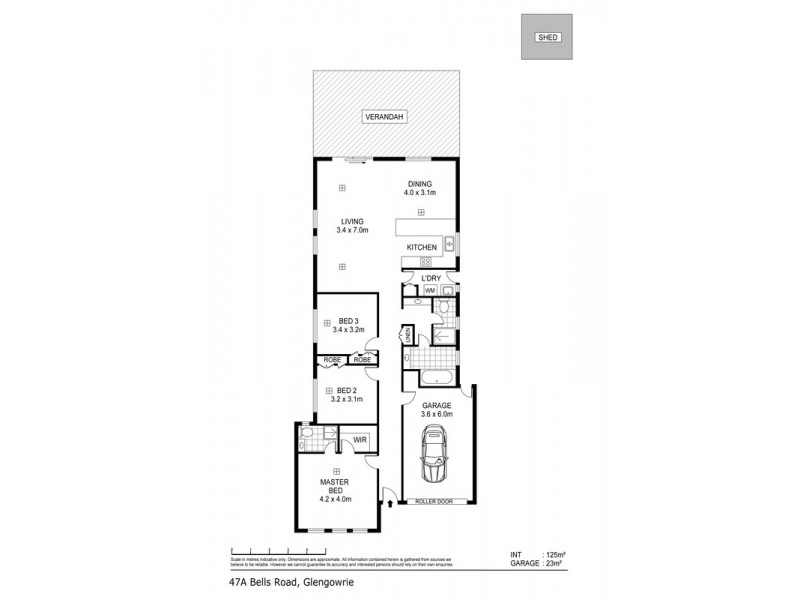 47A Bells Road, Glengowrie SA 5044 Floorplan