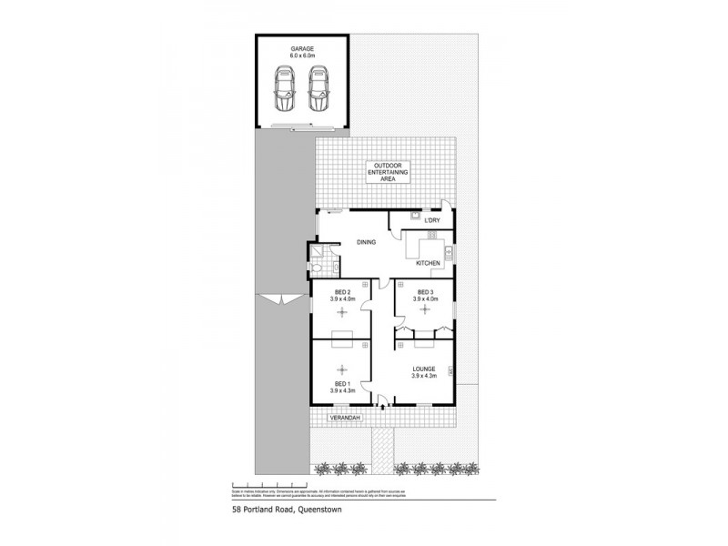 58 Portland Road, Queenstown SA 5014 Floorplan