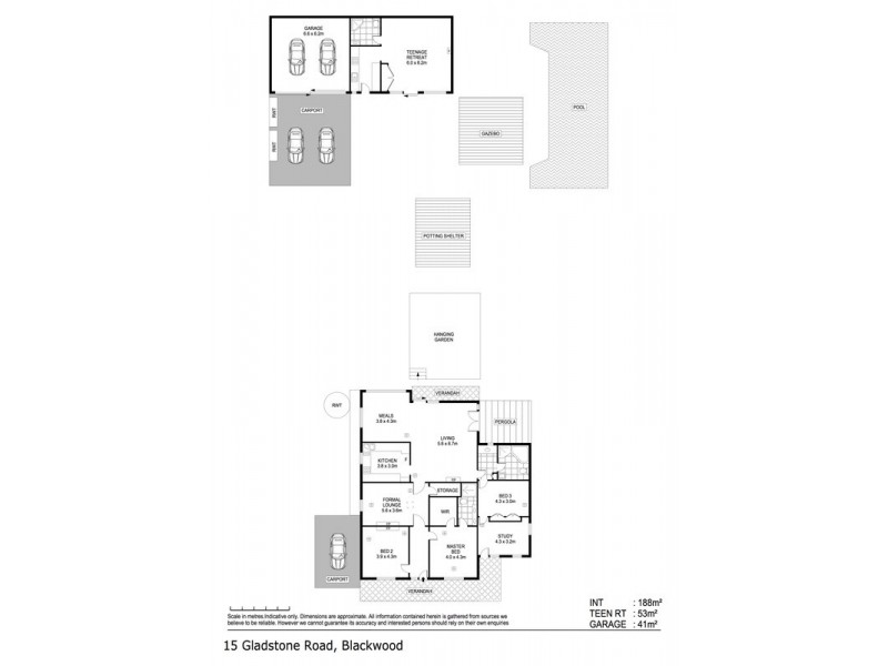 15 Gladstone Road, Blackwood SA 5051 Floorplan