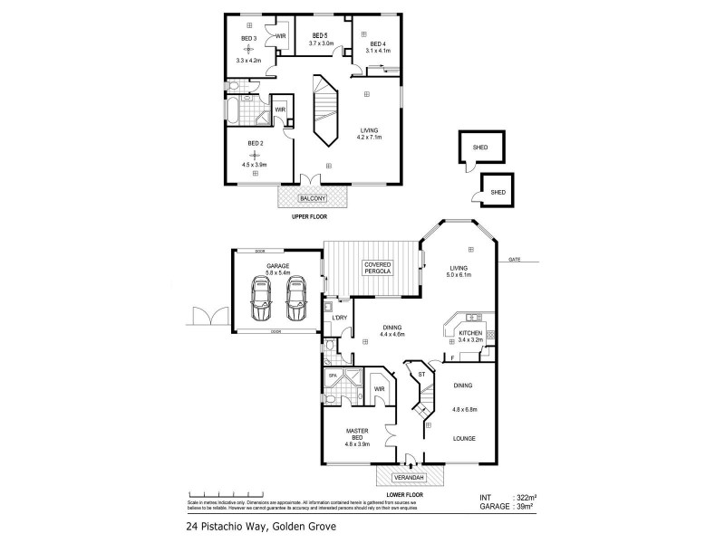 24 Pistachio Way, Golden Grove SA 5125 Floorplan
