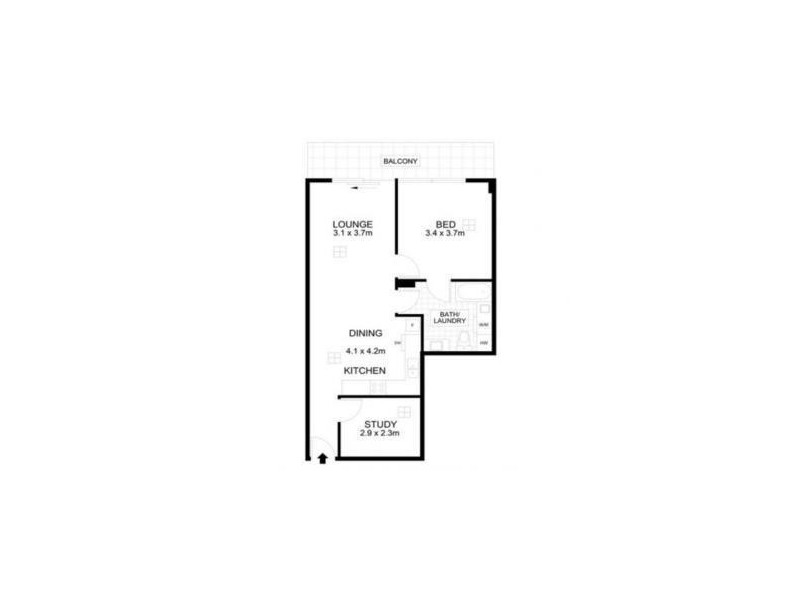 303/39 Grenfell Street, Adelaide SA 5000 Floorplan