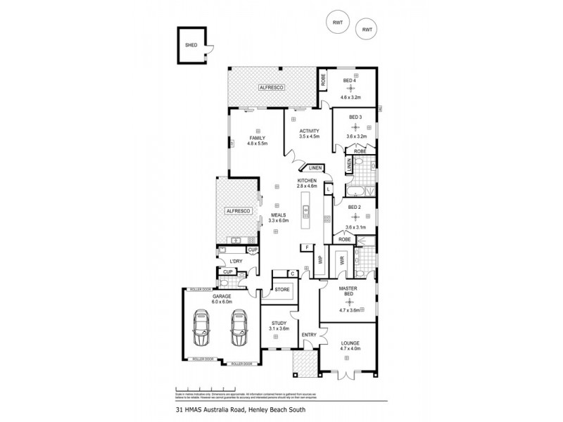 31 HMAS Australia Rd, Henley Beach South SA 5022 Floorplan