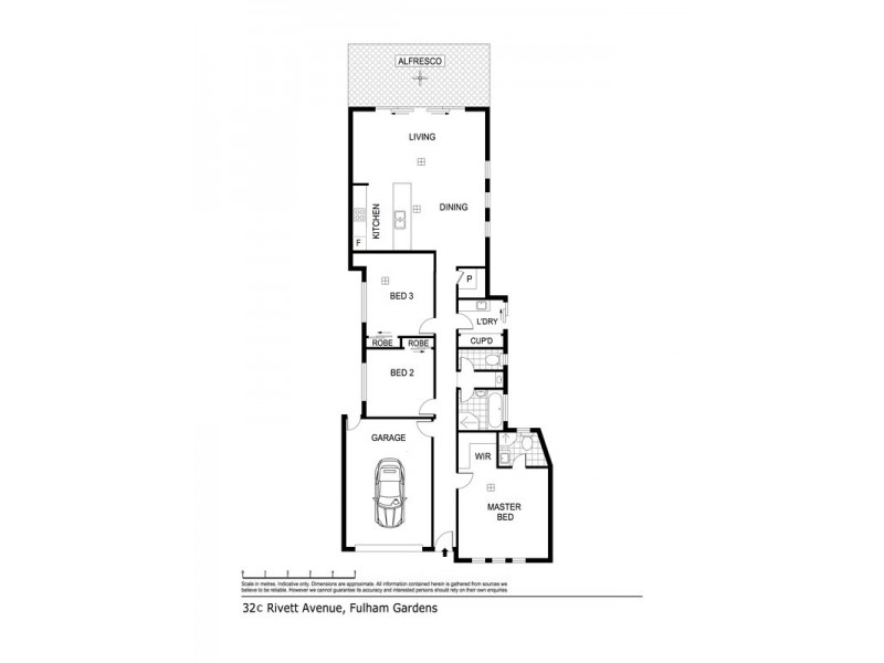 32c Rivett Avenue, Fulham Gardens SA 5024 Floorplan