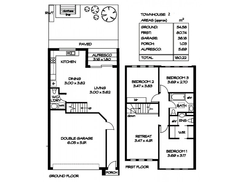 2/49 Glen Rowan Road, Woodville South SA 5011 Floorplan