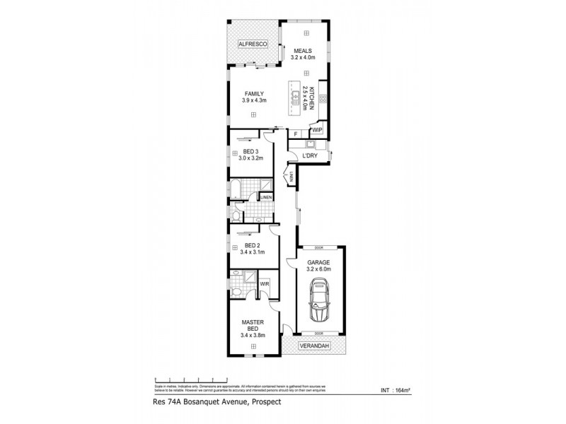74A Bosanquet Avenue, Prospect SA 5082 Floorplan