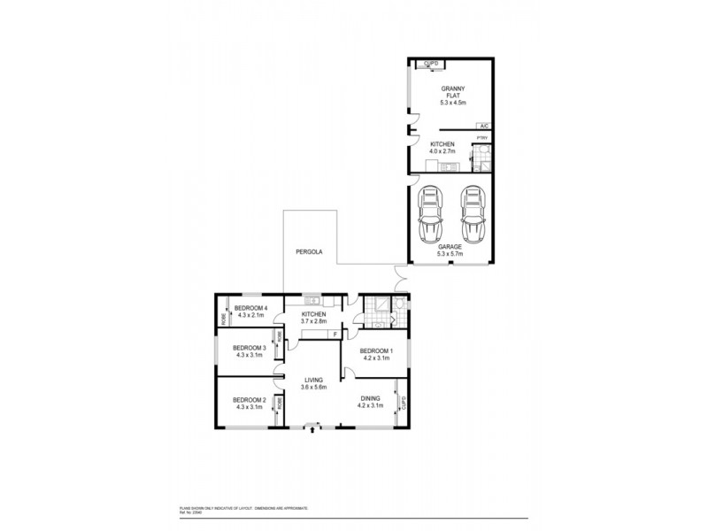 554 Regency Road, Broadview SA 5083 Floorplan