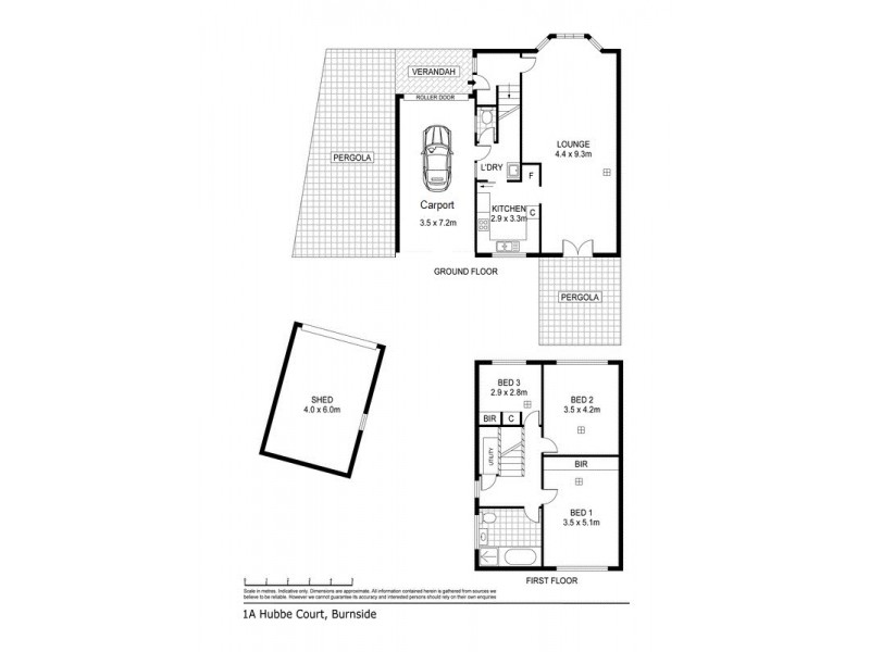 1A Hubbe Court, Burnside SA 5066 Floorplan