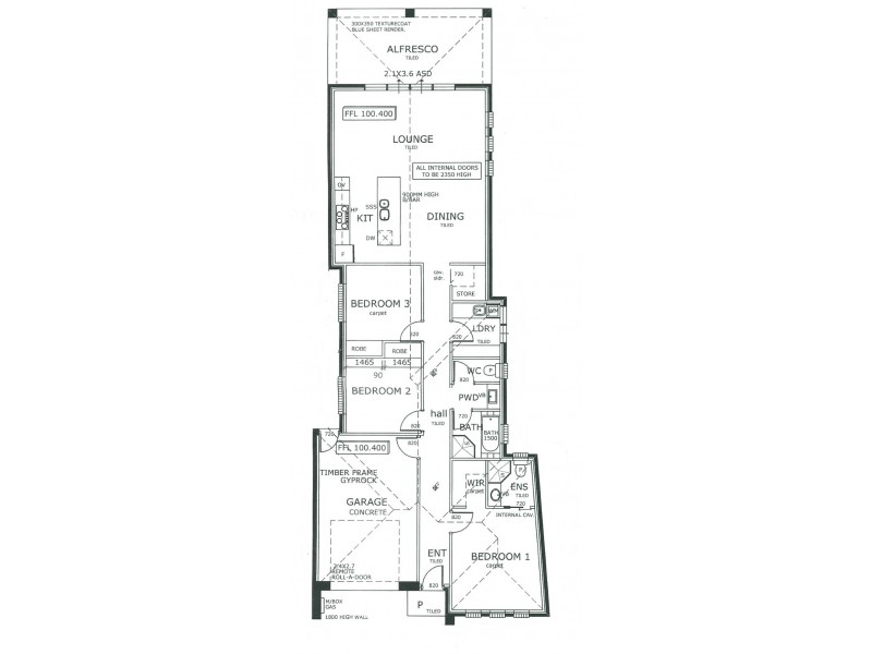 32A Rivett Avenue, Fulham Gardens SA 5024 Floorplan