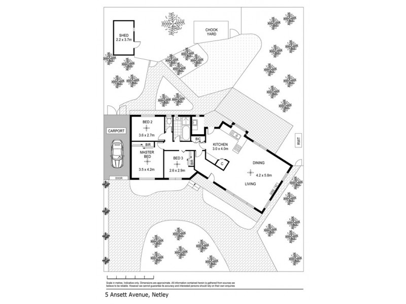 5 Ansett Avenue, Netley SA 5037 Floorplan